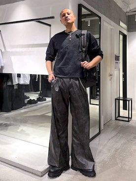 はのやんさん（メンズ・182cm）の秋コーディネート
