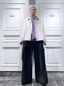 はのやんさん（メンズ・182cm）の春コーディネート