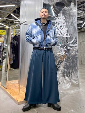 はのやんさん（メンズ・182cm）の冬コーディネート