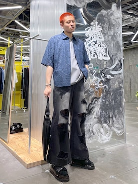 はのやんさん（メンズ・182cm）の春コーディネート