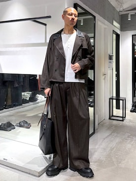 はのやんさん（メンズ・182cm）の秋コーディネート