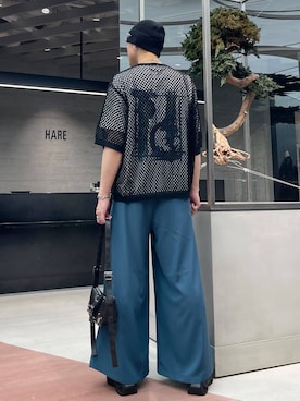 「HARE」｜はのやんさん（メンズ・182cm）の春コーディネート