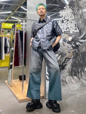 はのやんさん（メンズ・182cm）の夏コーディネート