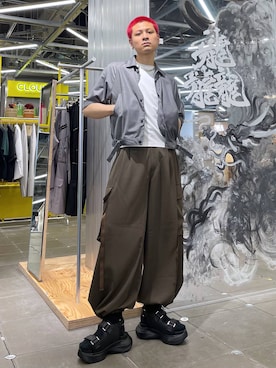 はのやんさん(メンズ・182cm)の春コーディネート