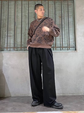 はのやんさん（メンズ・182cm）の秋コーディネート