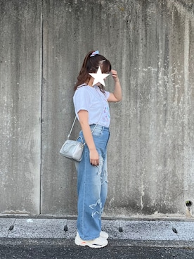 「SPINNS（スピンズ）のアイテム」を使った、sumitannofukuさん（レディース・158cm）の夏コーディネート