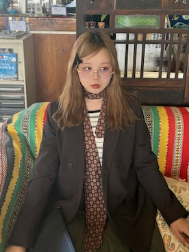 「CPCM（シーピーシーエム）のアイテム」を使った、綴さん（レディース・159cm）の冬コーディネート