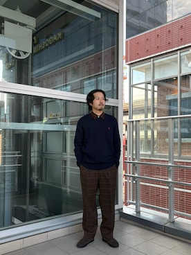 豊　浩樹さん（メンズ・175cm・30代）の秋コーディネート