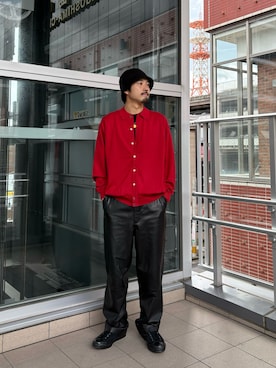 豊　浩樹さん（メンズ・175cm）の秋コーディネート