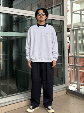 豊　浩樹さん（メンズ・175cm）の秋コーディネート