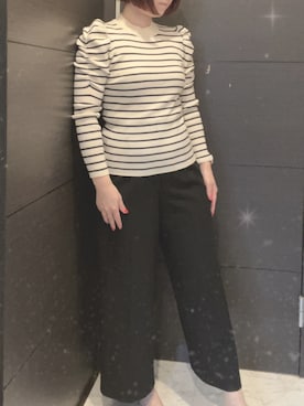 「Feroux（フェルゥ）のアイテム」を使った、シャン子♡さん（レディース・158cm）の秋コーディネート