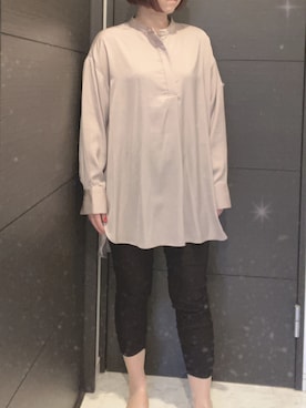 「HusHusH（ハッシュアッシュ）のアイテム」を使った、シャン子♡さん（レディース・158cm）の秋コーディネート