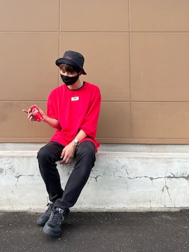 「MM6 Maison Margiela（ｴﾑｴﾑｼｯｸｽ ﾒｿﾞﾝ ﾏﾙｼﾞｪﾗ）のアイテム（トップス）」を使った、センセーさん（メンズ・183cm）の秋コーディネート