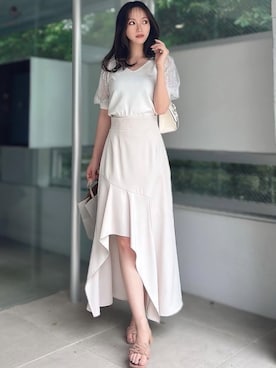 ERIKAさん(レディース・157cm)の夏コーディネート