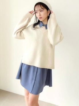 ERIKAさん(レディース・157cm)の冬コーディネート