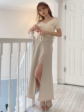 ERIKAさん（レディース・157cm）の春コーディネート