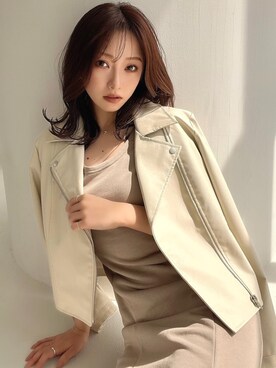 ERIKAさん（レディース・157cm）の春コーディネート