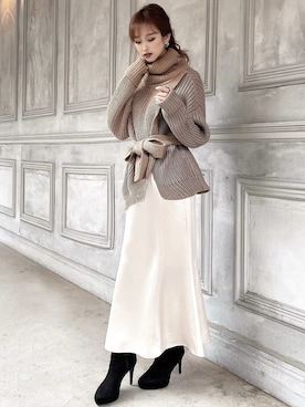 ERIKAさん（レディース・157cm）の秋コーディネート