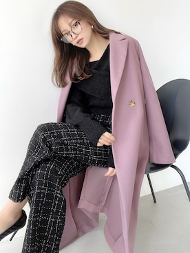 ERIKAさん（レディース・157cm）の秋コーディネート