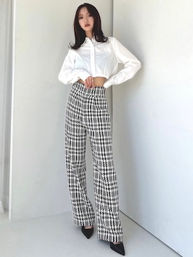 ERIKAさん（レディース・157cm）の夏コーディネート