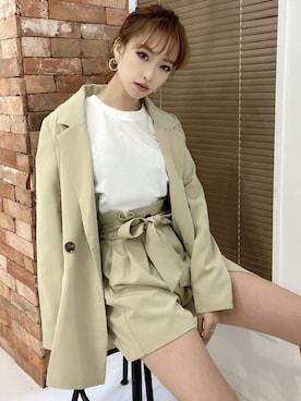 ERIKAさん（レディース・157cm）の冬コーディネート