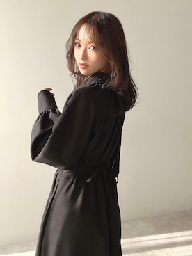 ERIKAさん（レディース・157cm）の冬コーディネート