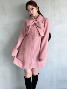 ビッグリボンミディコート【完売カラーは品番：1526100148で販売中