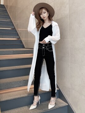 ERIKAさん（レディース・157cm）の夏コーディネート