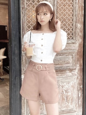 ERIKAさん(レディース・157cm)の夏コーディネート