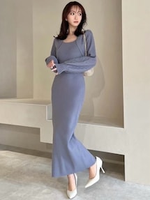 ボレロライクタイトニットワンピース｜リゼクシー（RESEXXY