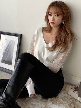 ERIKAさん（レディース・157cm）の秋コーディネート