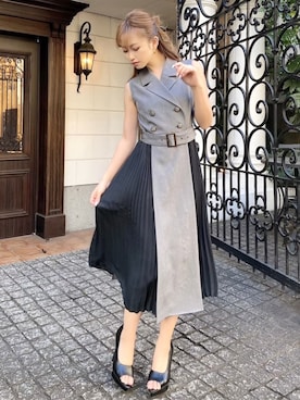 ERIKAさん（レディース・157cm）の春コーディネート