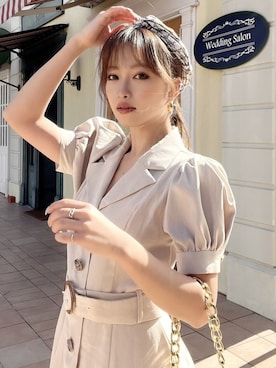 ERIKAさん（レディース・157cm）の春コーディネート