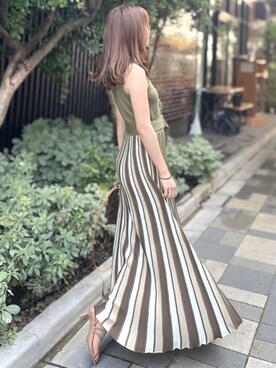 ERIKAさん(レディース・157cm)の夏コーディネート