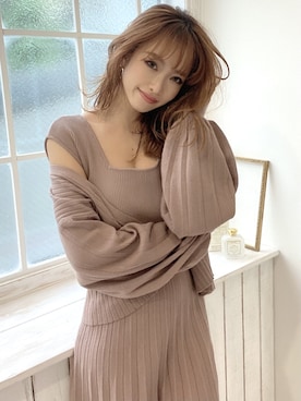 ERIKAさん（レディース・157cm）の冬コーディネート