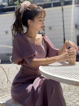 ERIKAさん（レディース・157cm）の夏コーディネート