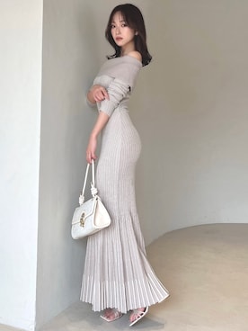 ERIKAさん（レディース・157cm）の春コーディネート