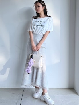 ERIKAさん（レディース・157cm）の春コーディネート