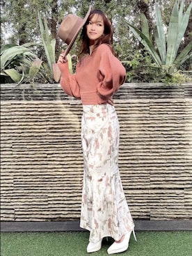 ERIKAさん（レディース・157cm）の冬コーディネート