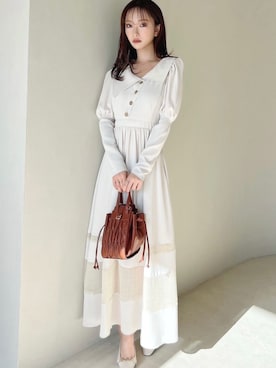 「RESEXXY（リゼクシー）のアイテム（その他シューズ）」を使った、ERIKAさん（レディース・157cm）の冬コーディネート