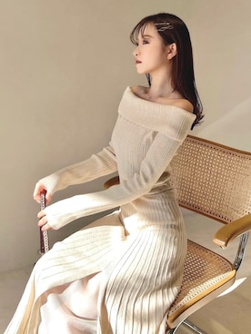 ERIKAさん（レディース・157cm）の冬コーディネート