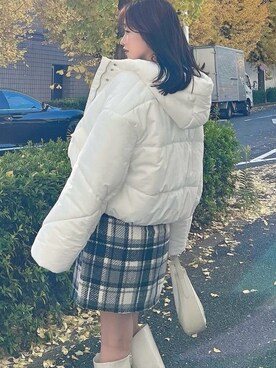 ERIKAさん（レディース・157cm）の冬コーディネート