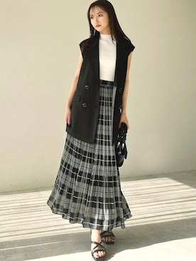 ERIKAさん（レディース・157cm）の春コーディネート