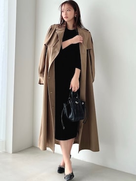 ERIKAさん(レディース・157cm)の冬コーディネート