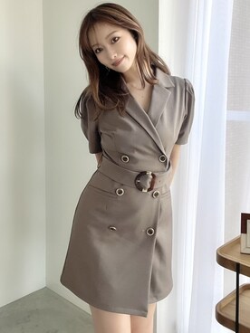 ERIKAさん（レディース・157cm）の夏コーディネート