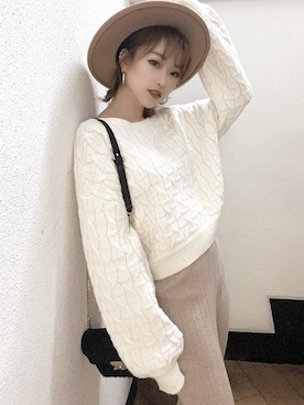 ERIKAさん（レディース・157cm）の秋コーディネート