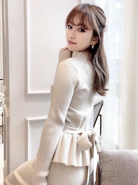 ERIKAさん（レディース・157cm）の冬コーディネート