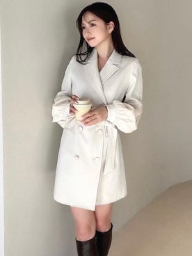 ERIKAさん（レディース・157cm）の冬コーディネート