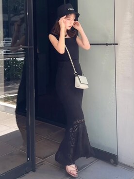 ERIKAさん（レディース・157cm）の夏コーディネート