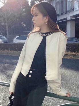 ERIKAさん(レディース・157cm)の冬コーディネート